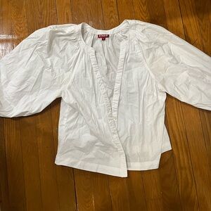 Staud size XS poplin top